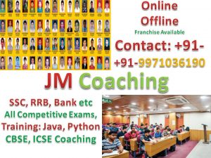JM Coaching Online, Offline, SSC, RRB, Bank, CBSE, ICSE, Training Java,, Python, Tally
