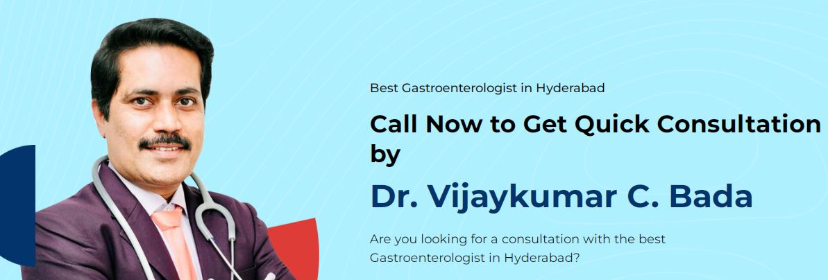 Dr Vijay Kumar C. Bada | Gastroenterologist | Hyderabad | Hyderabad,